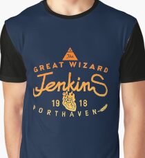 THE GREAT WIZARD JENKINS - burning heart Graphic T-Shirt