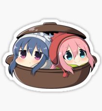 Rin to Nadeshiko | Yuru Camp (Laid-Back Camp) Sticker