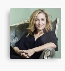 Gillian Anderson Metal Print