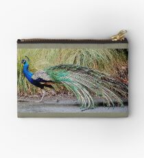 Strutting Peacock Studio Pouch