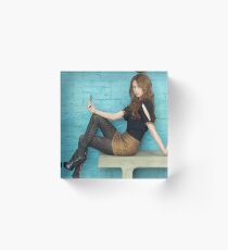 Karen Gillan Acrylic Block