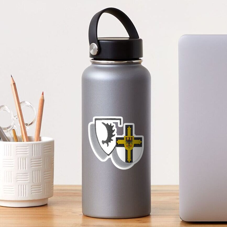Ostpreussen/Teutonic Knights symbols Sticker
