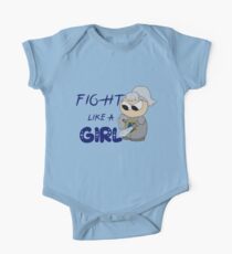 Fight Like a Girl One Piece - Short Sleeve