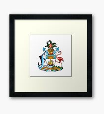 Coat of arms of the Bahamas Framed Print