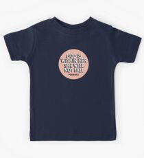 God is within her, She will not fall (Psalm 46:5) Kids Tee