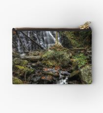 Crabtree Falls In Autumn Off The Blue Ridge Parkway Studio Pouch