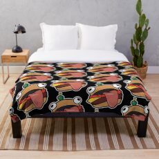 Durr Burger Throw Blanket
