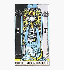 Lámina fotográfica Tarot de Alta Sacerdotisa