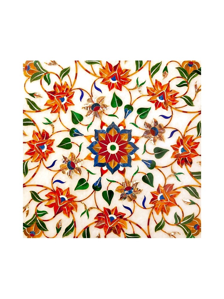 Diseño Floral Taj Mahal de Platslee