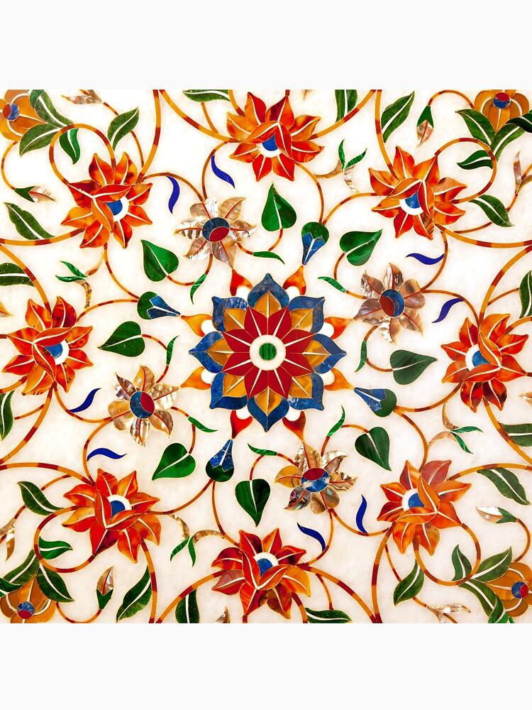Diseño Floral Taj Mahal de Platslee