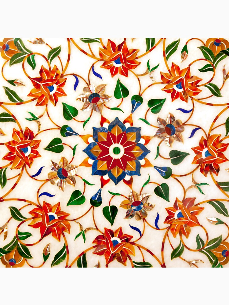 Diseño Floral Taj Mahal de Platslee