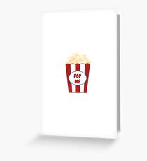 POPCORN Greeting Card