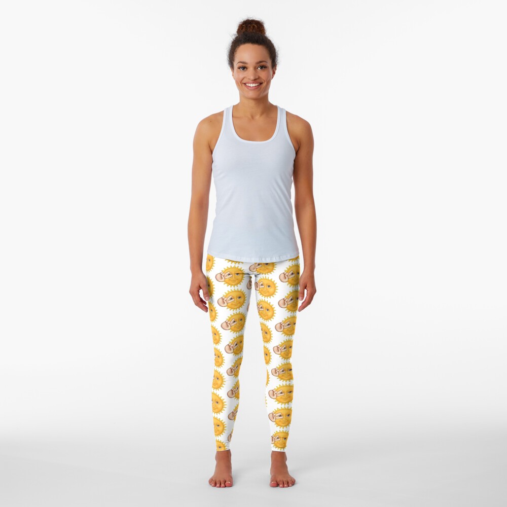 Sun Emoji Leggings