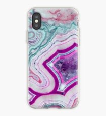 Amethyst Geode iPhone-Hülle & Cover