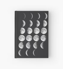 Moon Phases Hardcover Journal