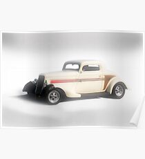 1933 Ford Three-Window Coupe Poster