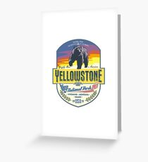 Yellowstone Greeting Card
