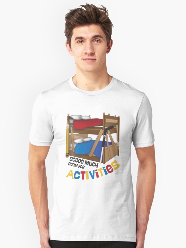 So Much Room For Activities Will Ferrell Step Brothers T Shirt By Ferrell Apparel