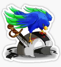 Hawk Victorious Sticker