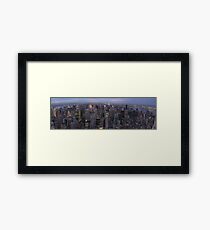 New York, Empire State Building Framed Print