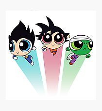 PowerPuff FighterZ Photographic Print