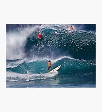 Surfer At Banzai Pipeline 2011.2 Photographic Print