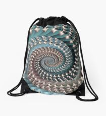 Decorated Spiral Drawstring Bag