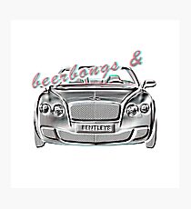 Post Malone- Beerbongs and Bentleys Photographic Print