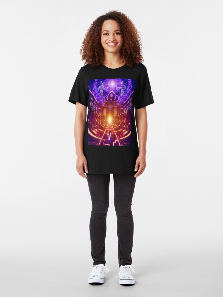 Alternate view of "The Key is within" Slim Fit T-Shirt
