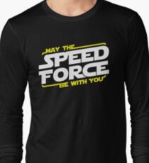 May The Speed Force Be With You Long Sleeve T-Shirt