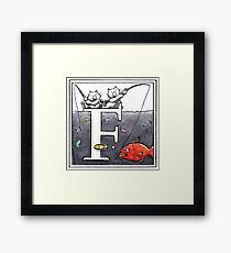 F for Fish Framed Print
