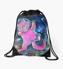 Lost in Space Drawstring Bag