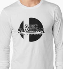 Super Smash Bros Ultimate - Smashendes Design Langarmshirt