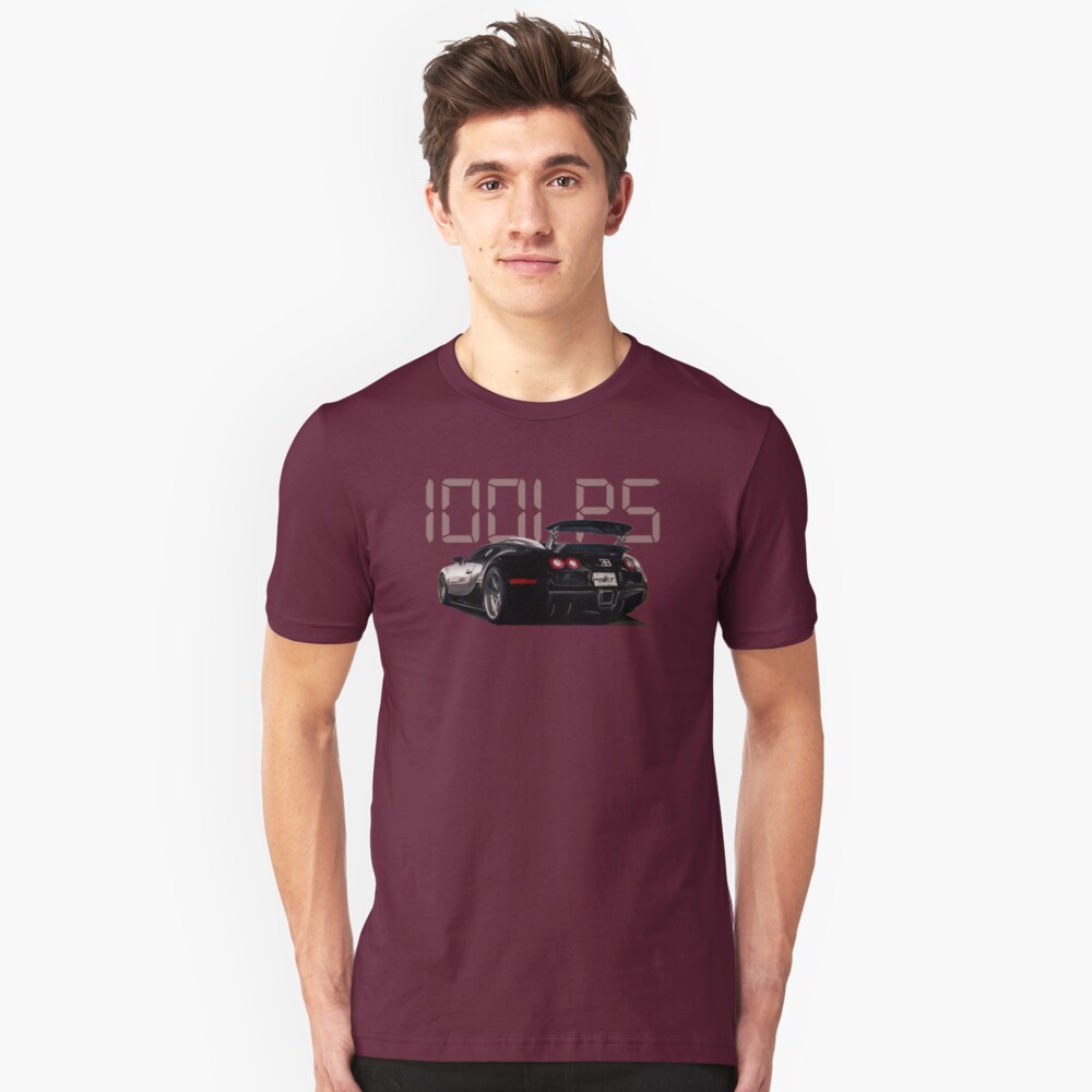 Shift Shirts A Grand - Veyron Inspired Slim Fit T-Shirt