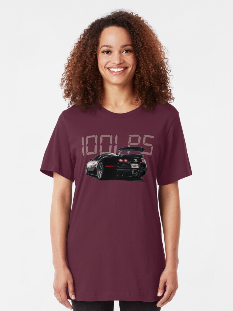 Alternate view of Shift Shirts A Grand - Veyron Inspired Slim Fit T-Shirt