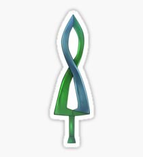 Fierce Deity Sword Sticker