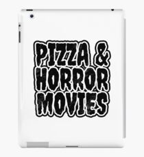 Pizza and Horror Movies iPad Case/Skin