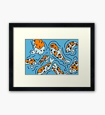 coy fish Framed Print