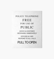 PULL TO OPEN Art Board