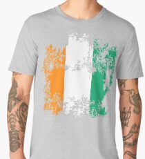 Cote d'Ivoire Elfenbeinküste flag graphic really cool design Men's Premium T-Shirt