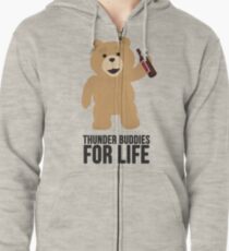 Ted Thunder Freunde fürs Leben Kapuzenjacke