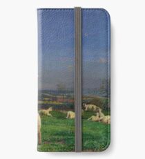 Pretty Baa-Lambs - Ford Madox Brown iPhone Wallet/Case/Skin