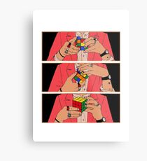 Harry Styles - Rubik's cube Metal Print