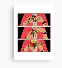 Harry Styles - Rubik's cube Canvas Print