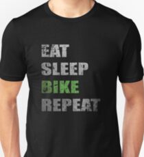 Eat Sleep Bike Repeat Unisex T-Shirt
