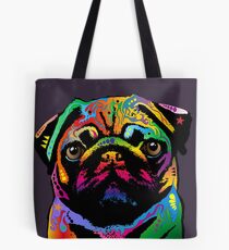 Bolsa de tela Perro pug