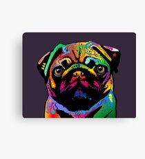 Pug Dog Canvas Print