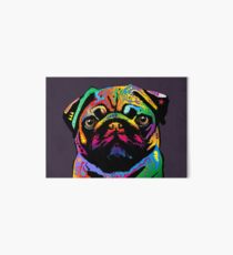 Pug Dog Art Board