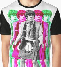 Doctor Who FRAZER HINES Jamie McCrimmon POP ART Graphic T-Shirt