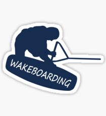 Wakeboarding Sticker
